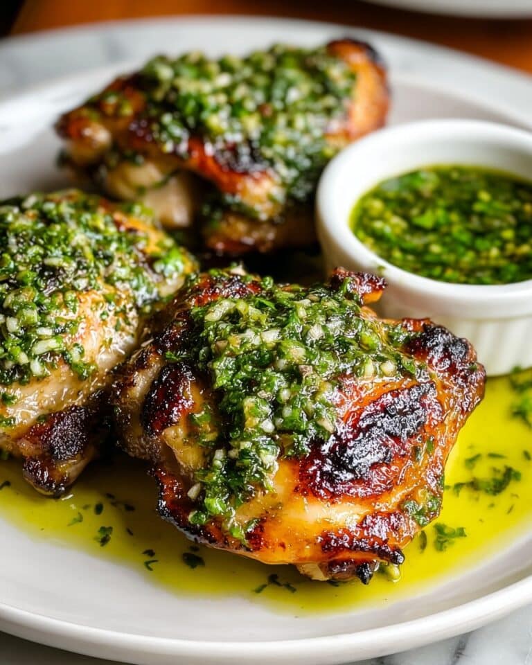 Chimichurri Chicken Thighs Recipe