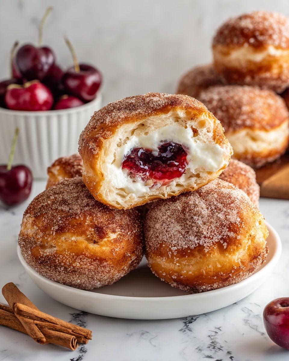 Cherry Cheesecake Egg Rolls Recipe - Recipe Image