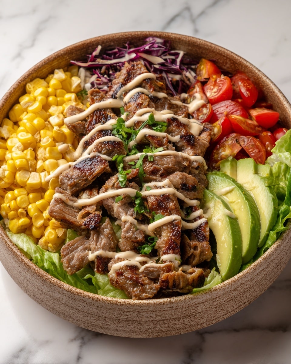 Southwest BBQ Summer Salad Recipe - Recipe Image