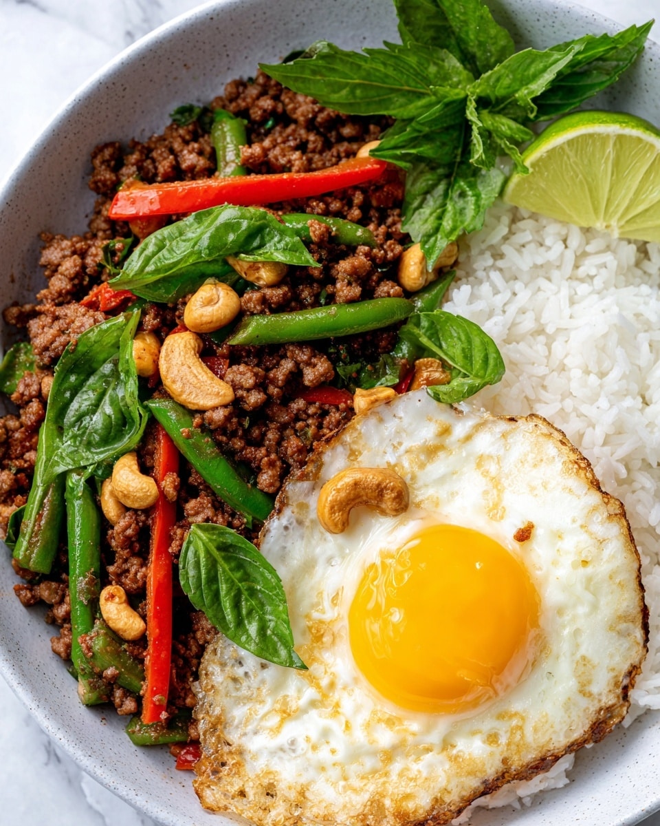 Thai Basil Cashew Chicken Recipe - Recipe Image