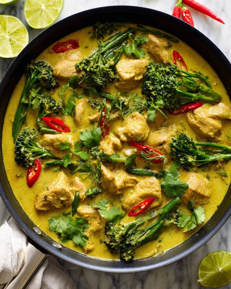 Coconut Cream Chicken Curry Skillet Recipe - Recipe Image