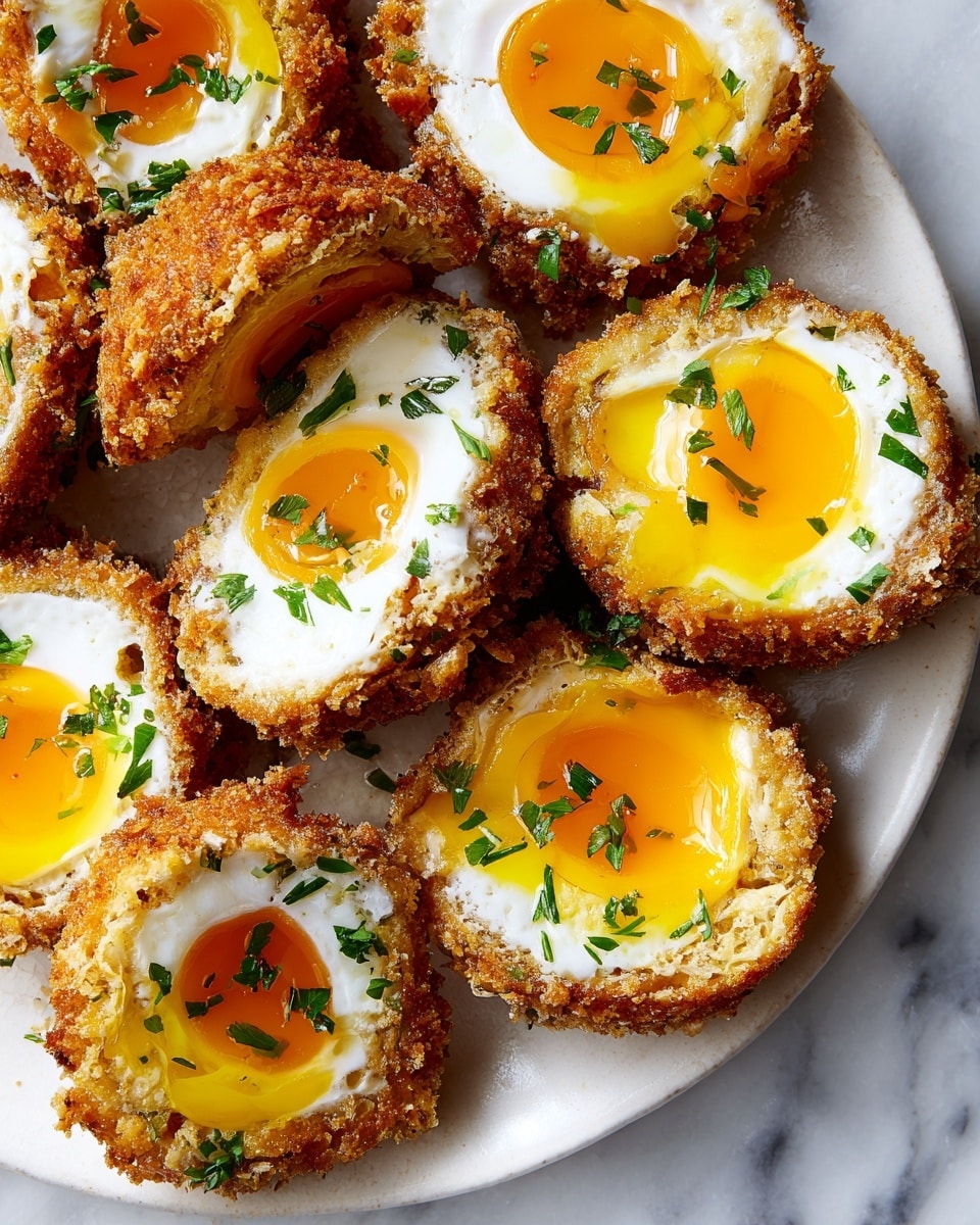 Fried Deviled Eggs Recipe - Recipe Image