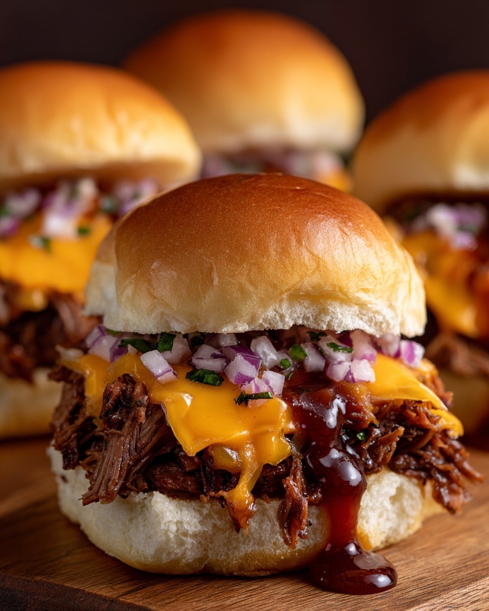 Hawaiian BBQ Beef Sliders Recipe - Recipe Image