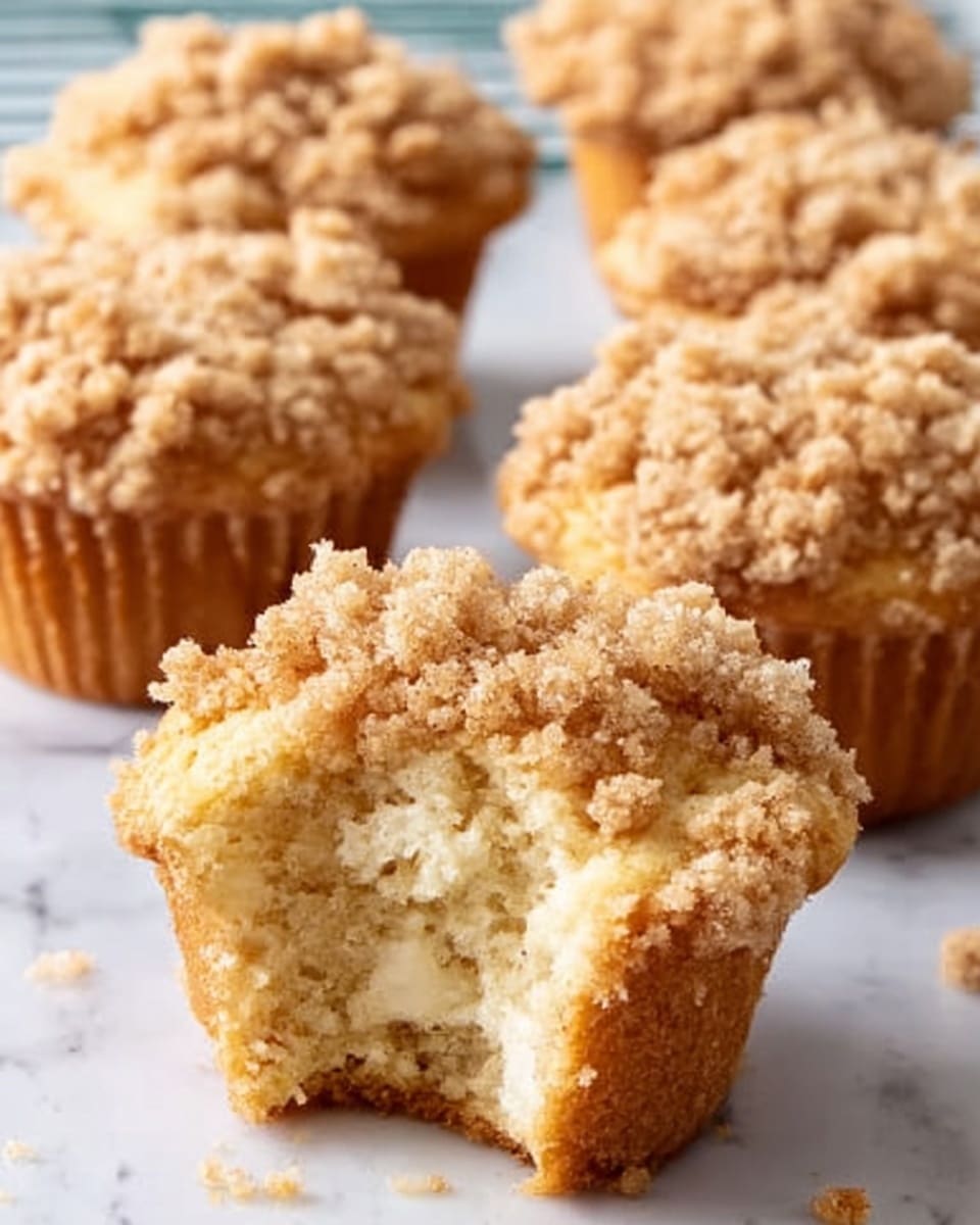 Coffee Cake Greek Yogurt Muffins Recipe - Recipe Image