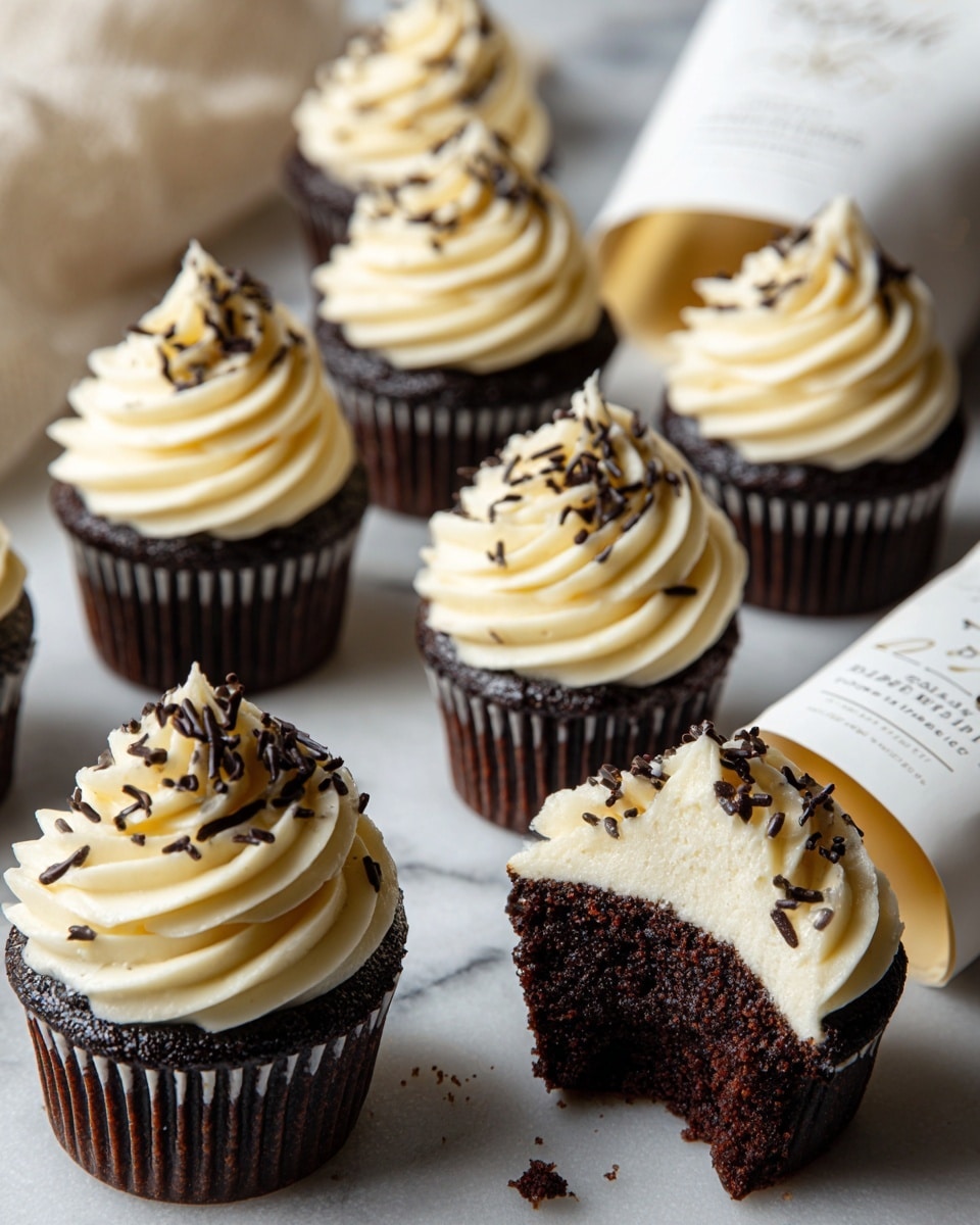 Chocolate Carrot Cake Cupcakes Recipe - Recipe Image