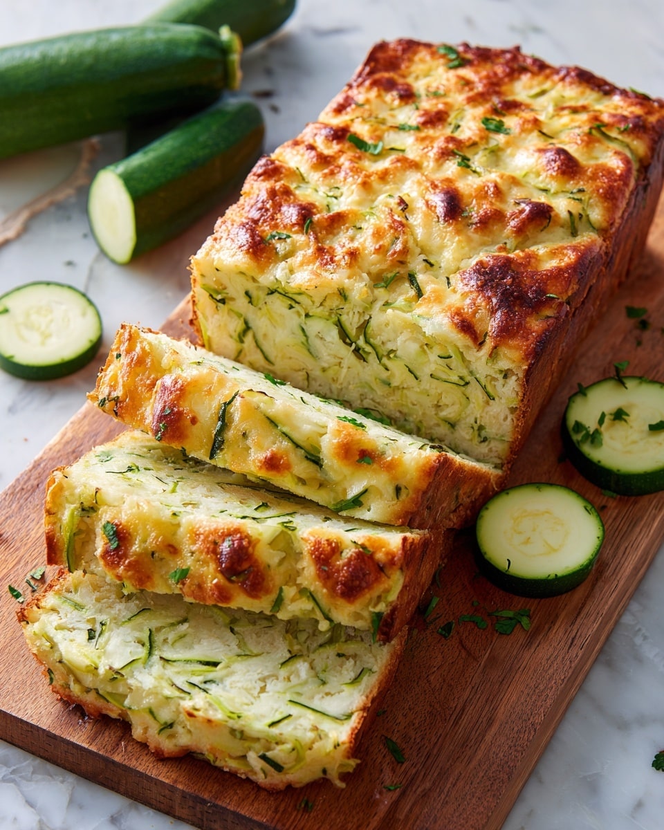 Zucchini Cheese Bread Recipe - Recipe Image