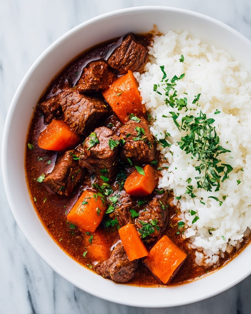 Slow Cooker Beef Madras Recipe - Recipe Image