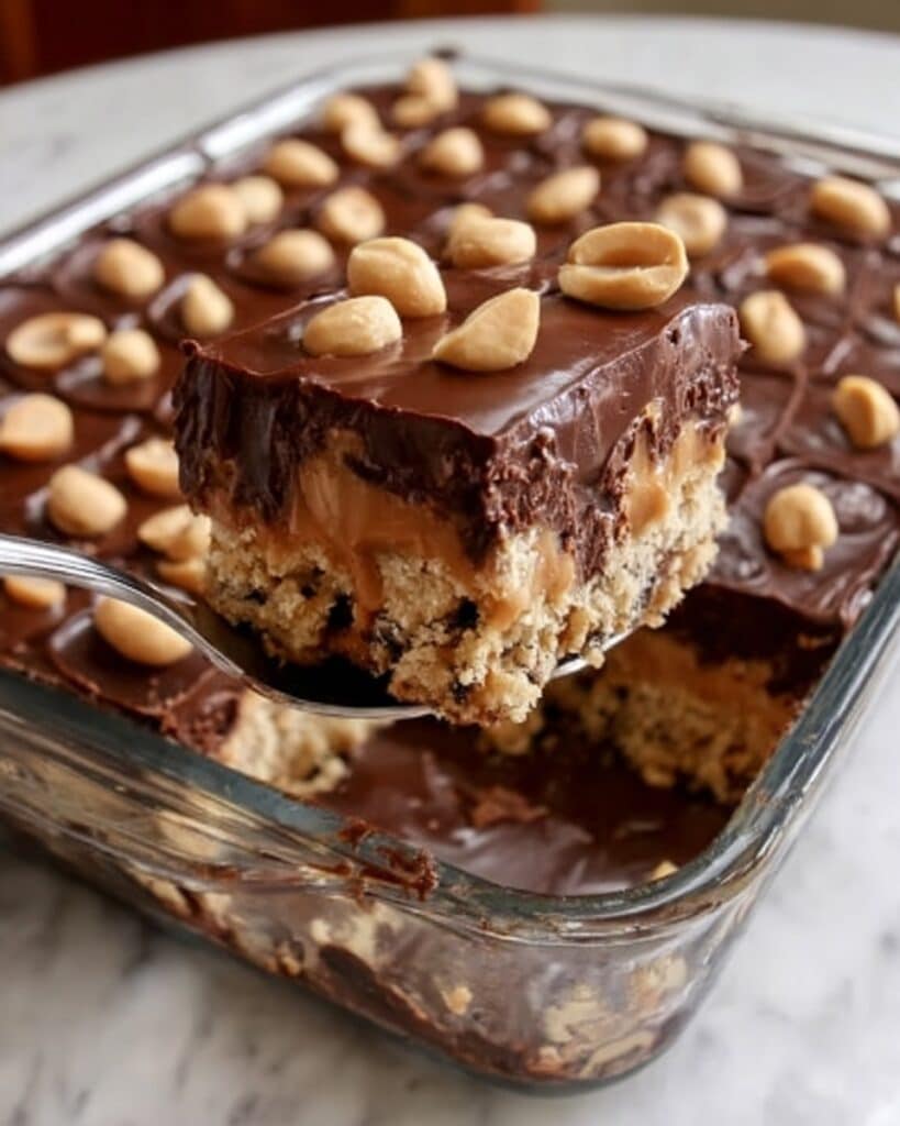 Peanut Butter Cup Dump Cake Recipe