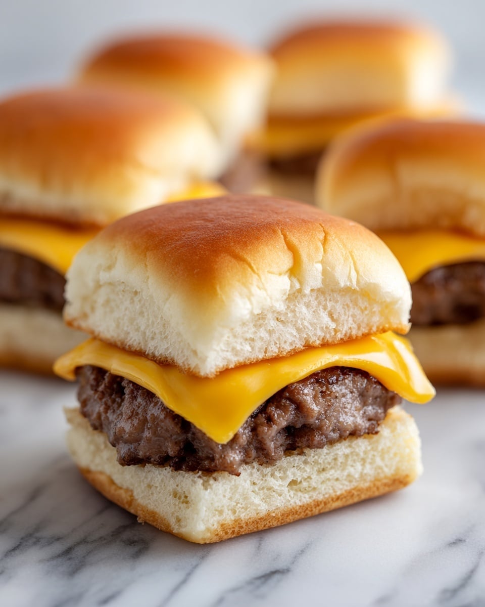 White Castle Sliders Recipe - Recipe Image