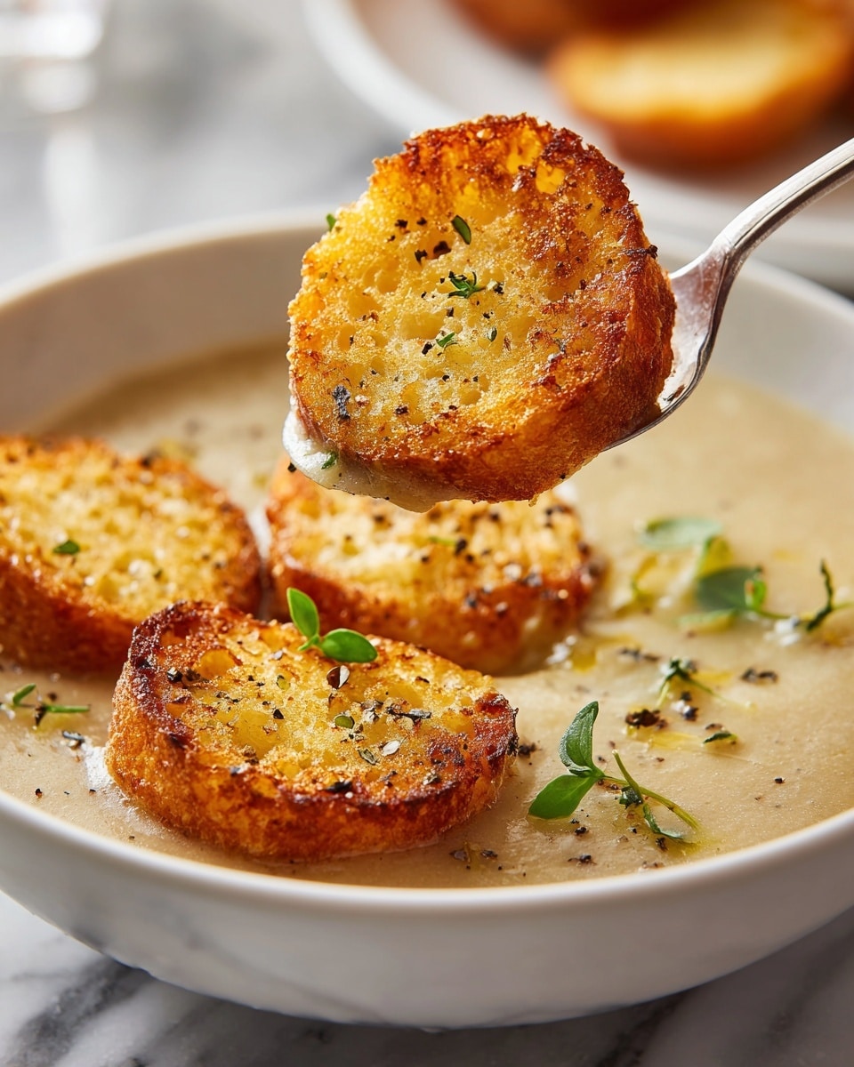 Roasted Garlic Soup Recipe - Recipe Image