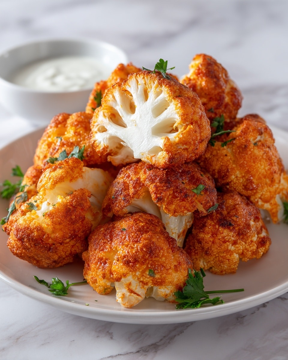 Buffalo Cauliflower Bites Recipe - Recipe Image