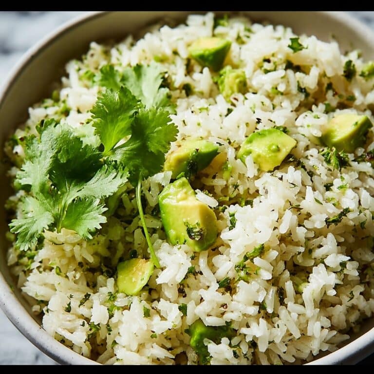 Avocado Cilantro Lime Rice Recipe