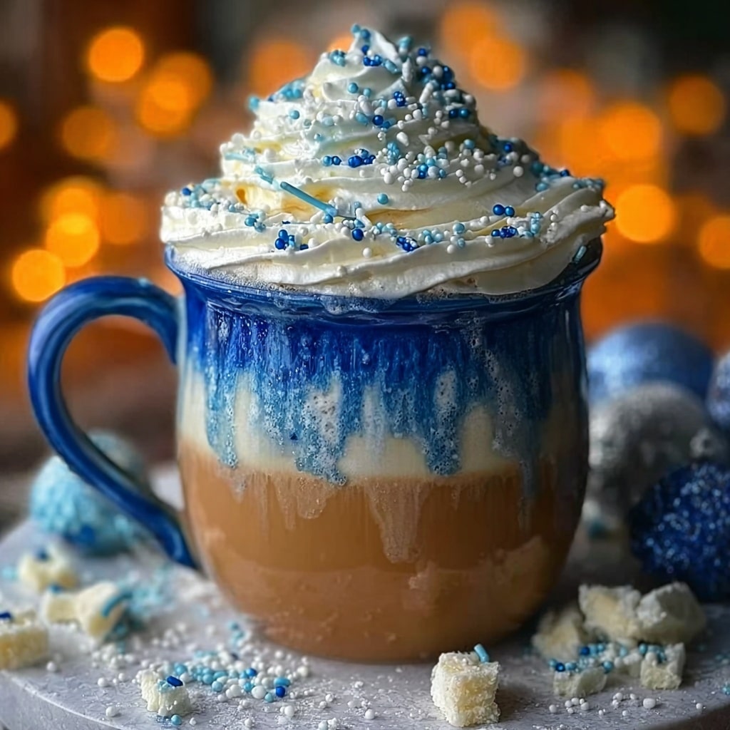 Frostbite Blue Christmas Cocoa Recipe - Recipe Image