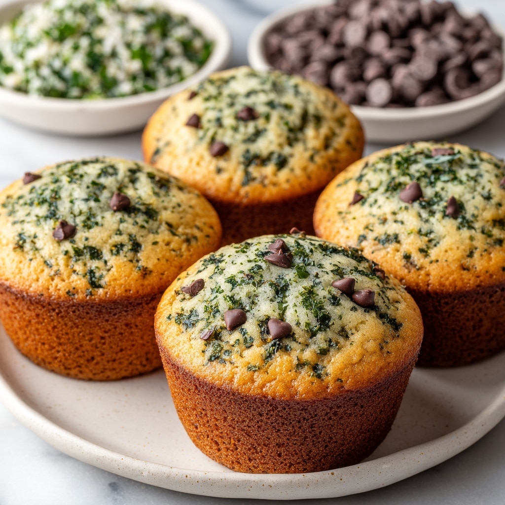 Chocolate Chip Zucchini Muffins Recipe - Recipe Image