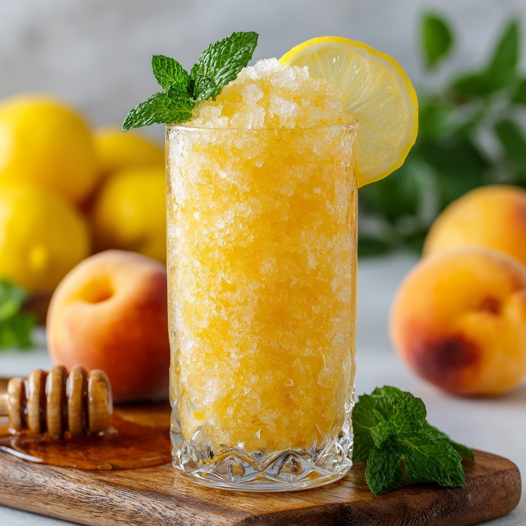 Frozen Peach Lemonade: The Ultimate Summer Refreshment Recipe - Recipe Image