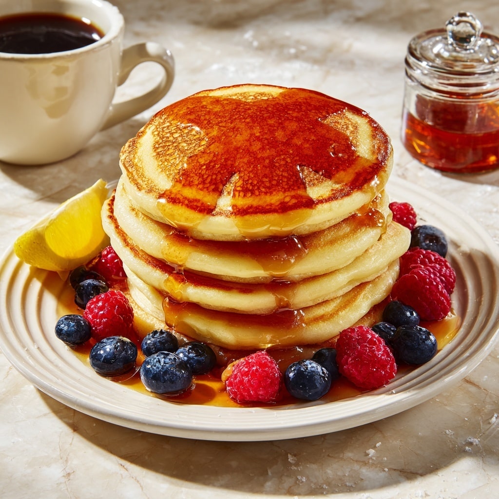 Olive Oil Pancakes Recipe - Recipe Image