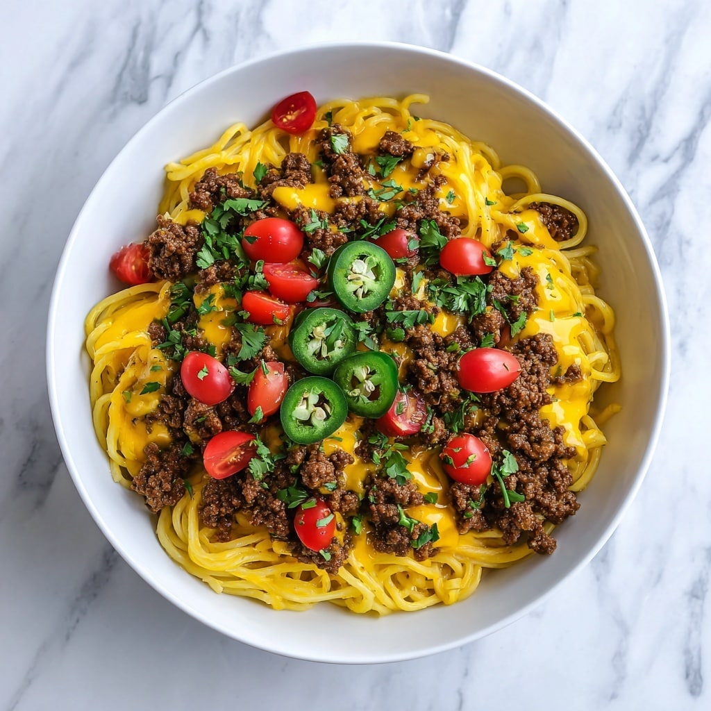 Taco Spaghetti Recipe - Recipe Image