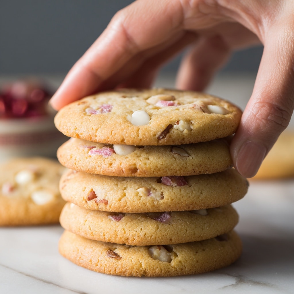 Cherry Almond Amish Sugar Cookies Recipe - Recipe Image