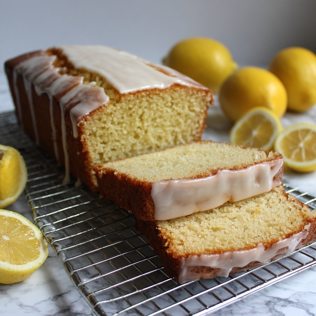 Healthy Greek Yogurt Lemon Loaf Cake Recipe - Recipe Image