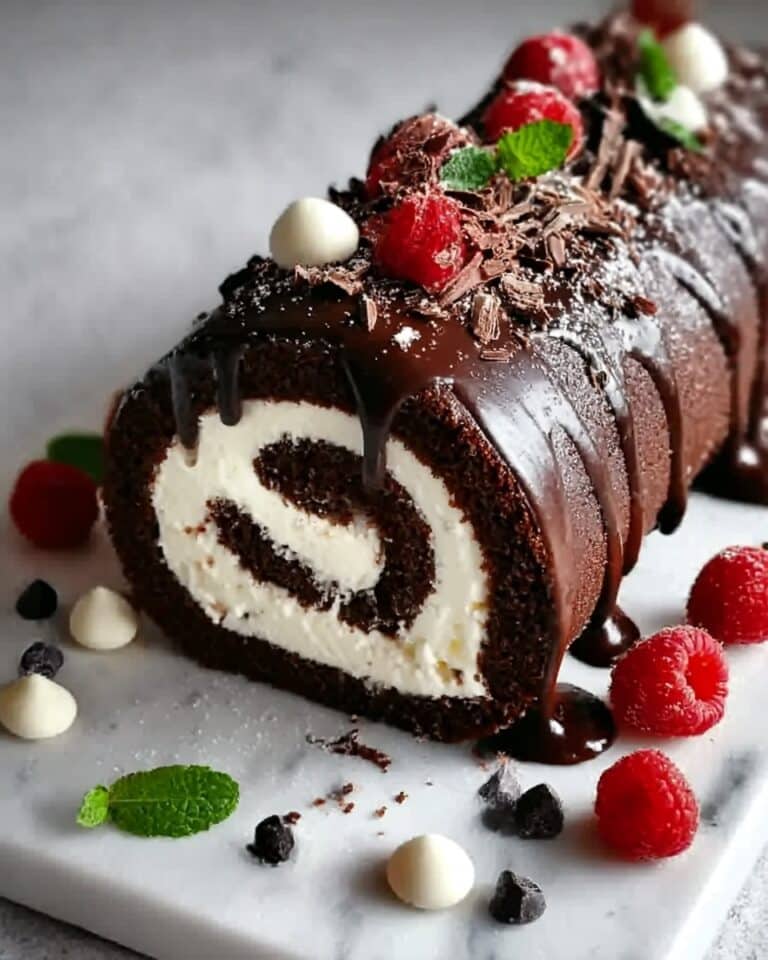Choco Swiss Roll Delight Recipe