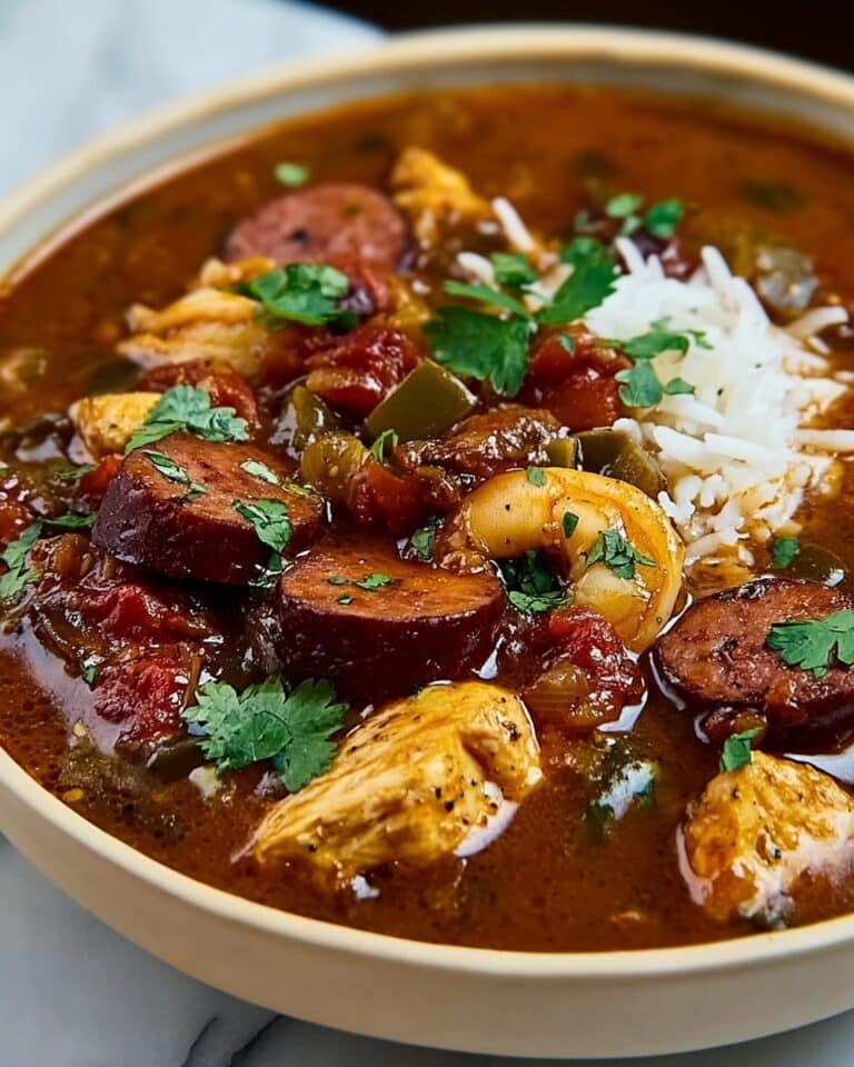 Cajun Chicken and Sausage Gumbo Recipe