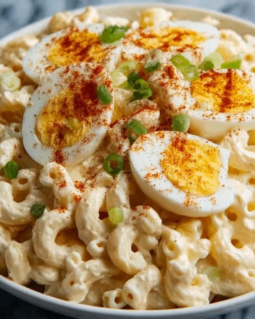 Deviled Egg Macaroni Salad Recipe