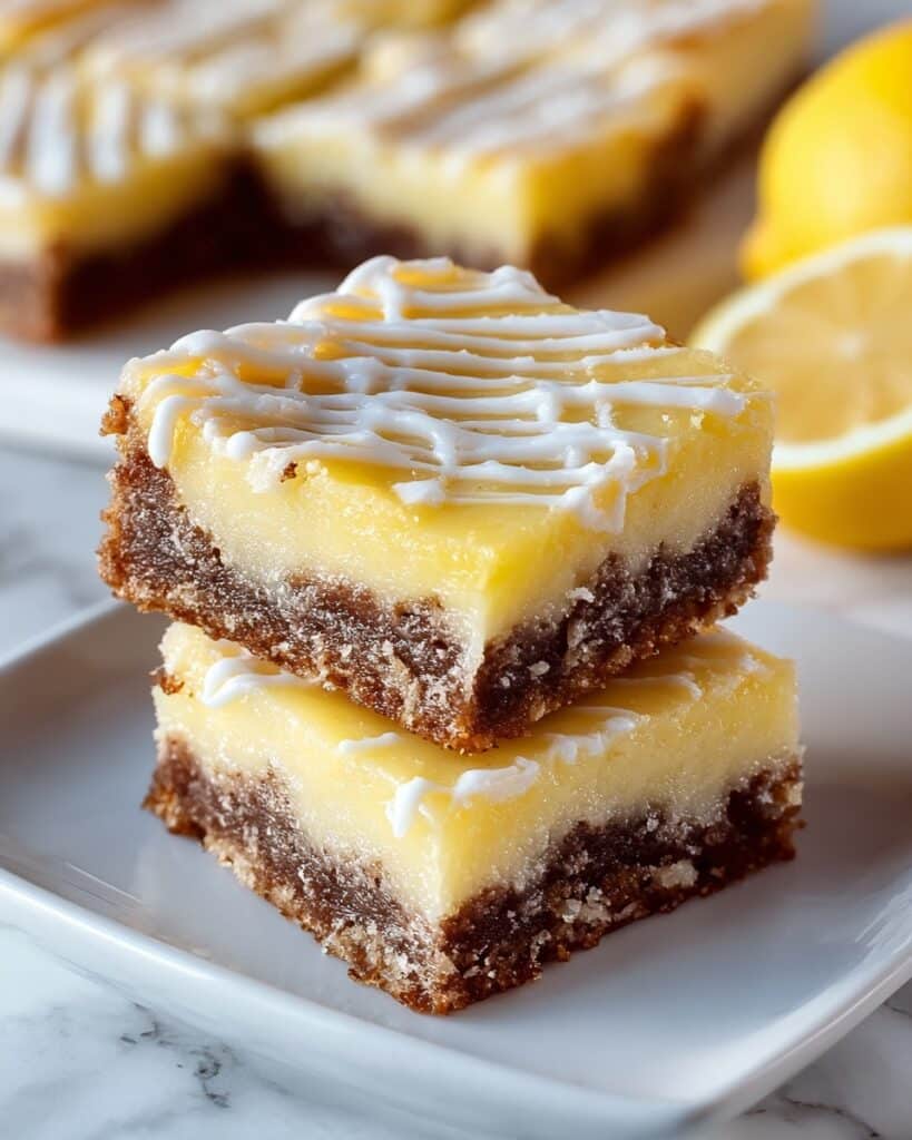 Gluten-Free Lemon Brownies Recipe