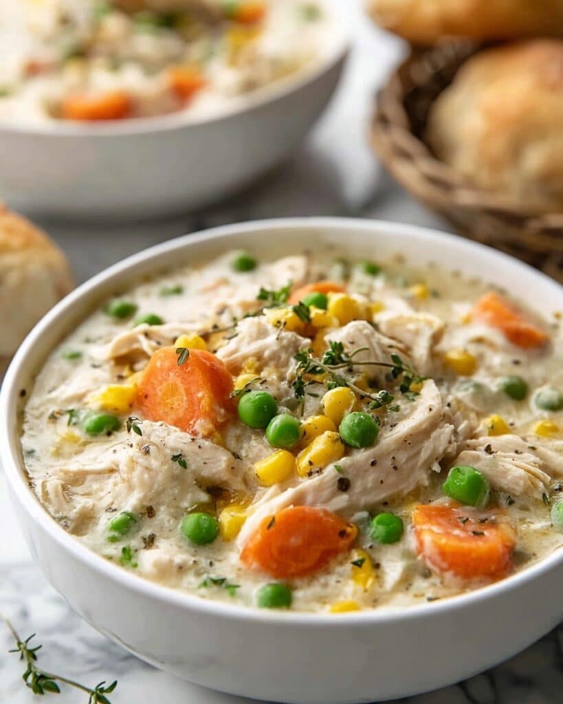 Slow Cooker Chicken Pot Pie Recipe