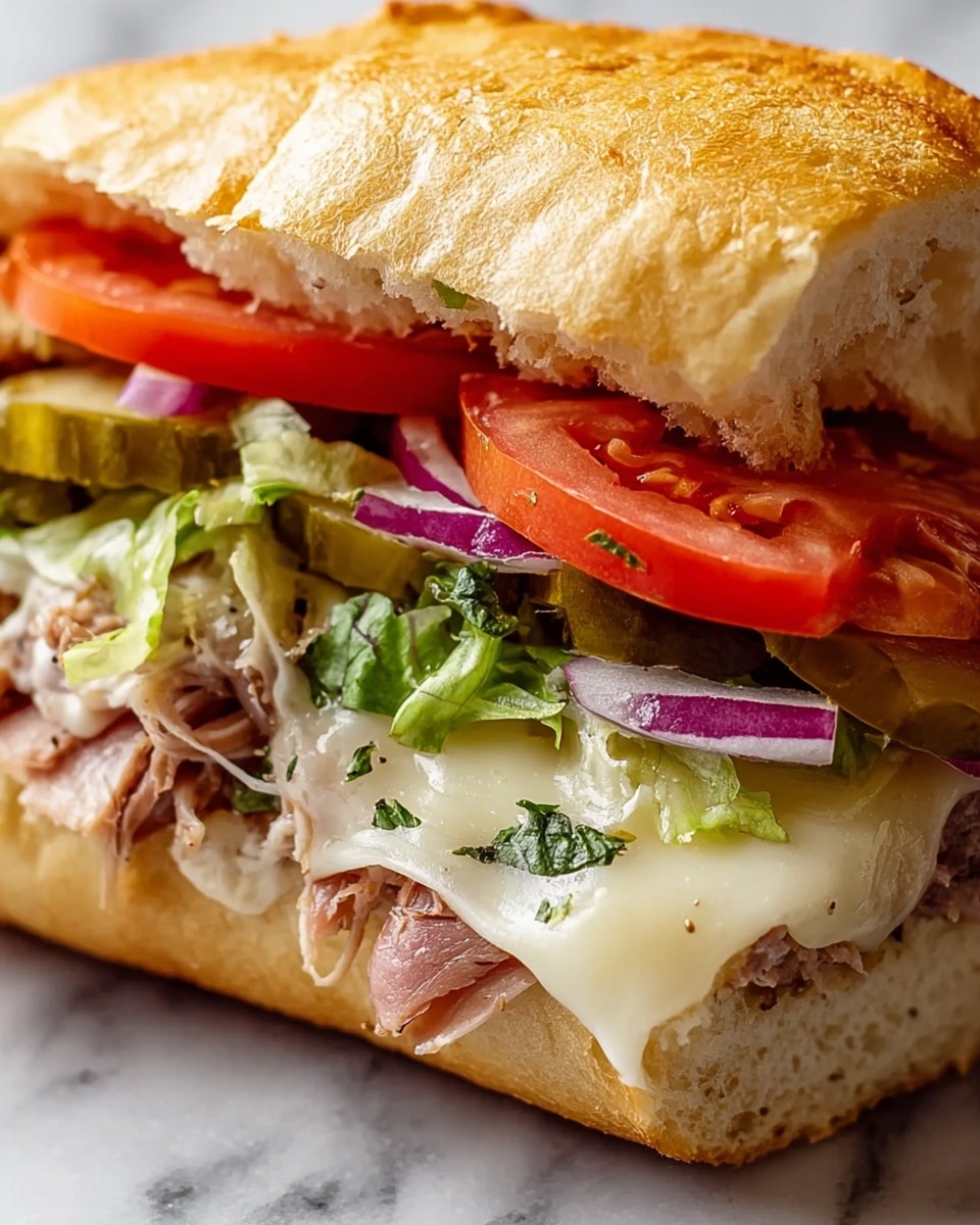 Chopped Italian Sandwich Recipe - Recipe Image