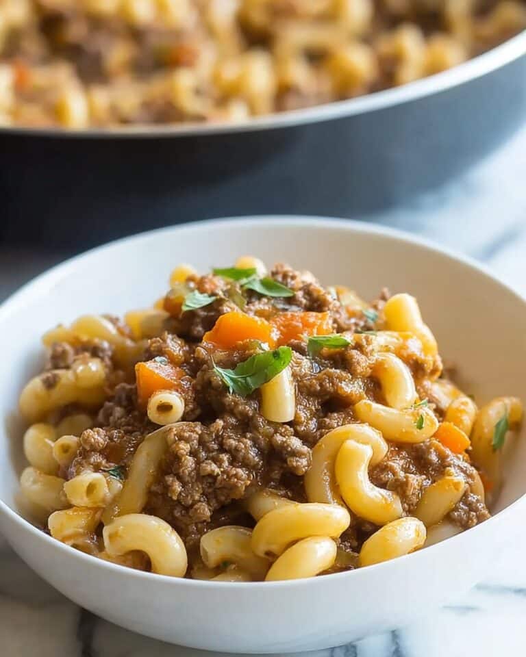 Savory Beefaroni Delight Recipe