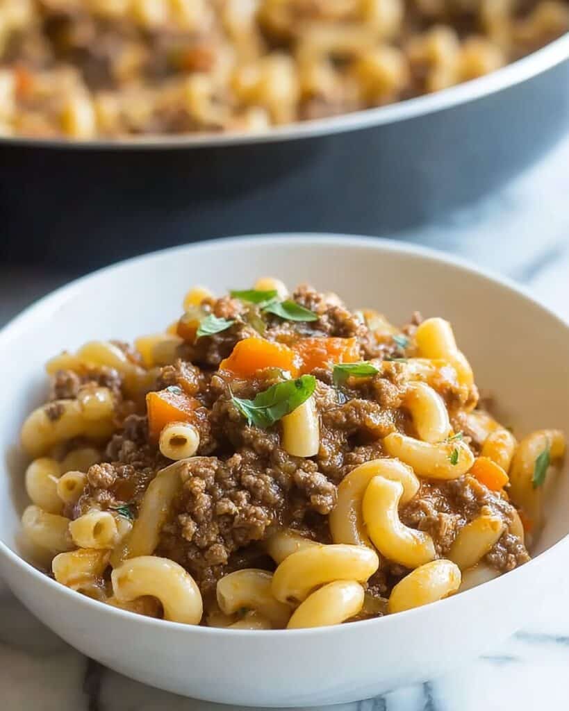 Savory Beefaroni Delight Recipe