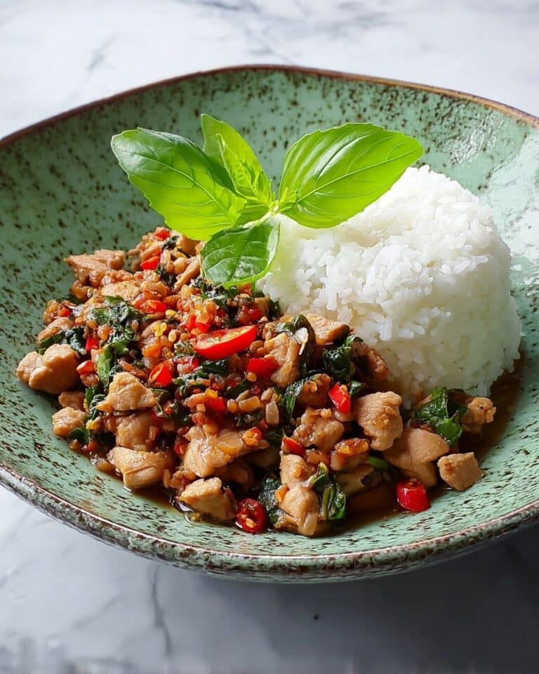 Spicy Thai Basil Chicken (Pad Krapow Gai) Recipe