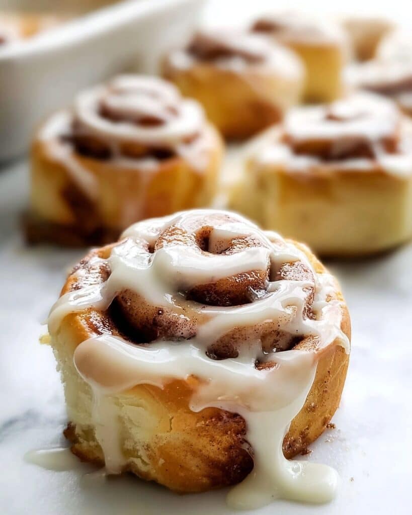 Banana Bread Cinnamon Rolls with Vegan Frosting Recipe