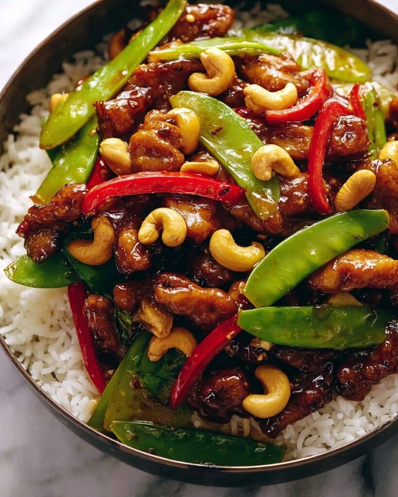 Cashew Chicken Stir-Fry Recipe