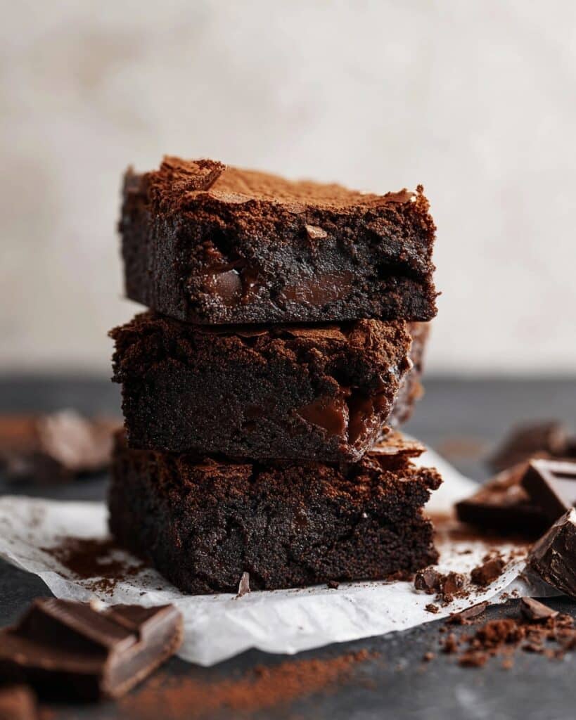 Decadent Cocoa Powder Brownies Recipe