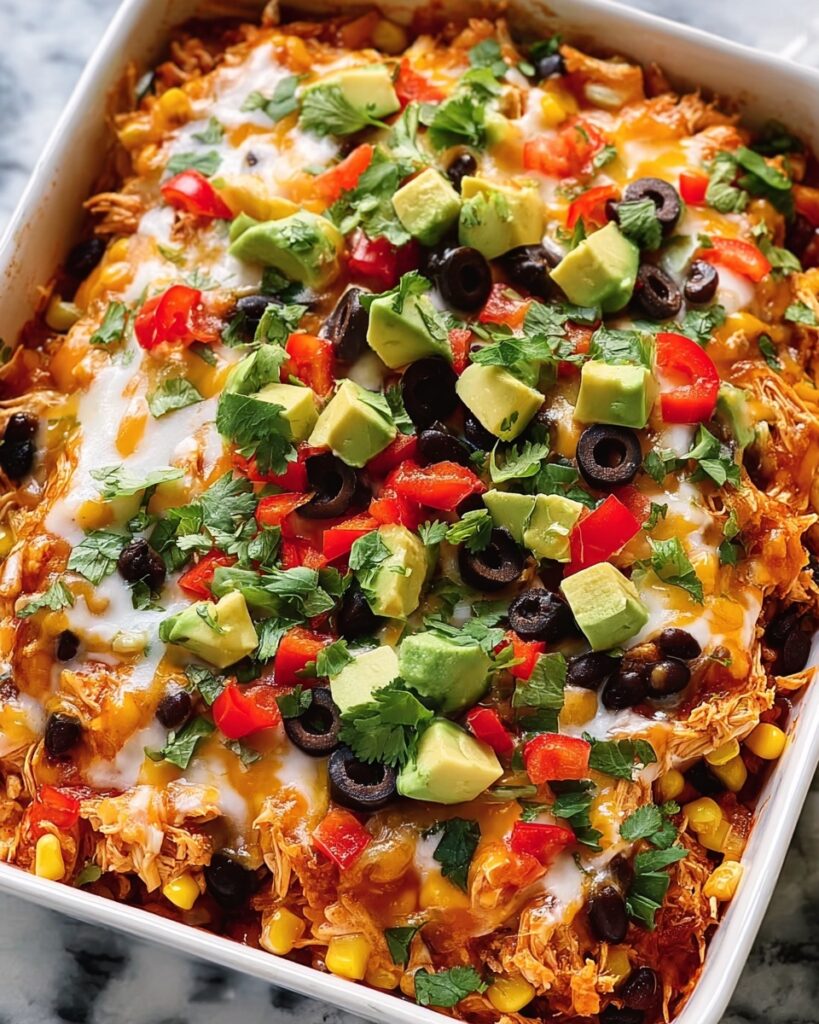 Chicken Burrito Casserole Recipe