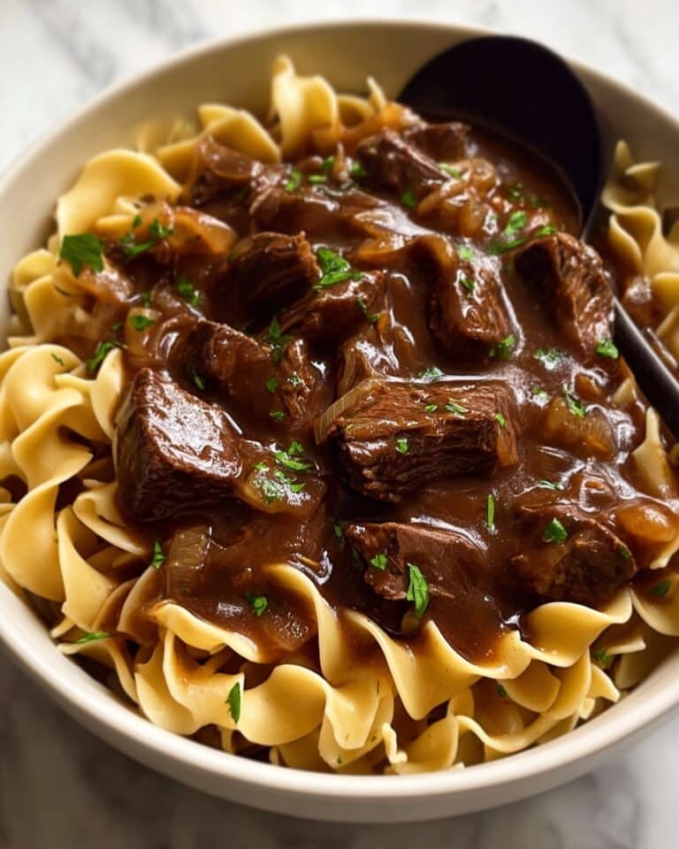 Slow Cooker Beef and Noodles Recipe