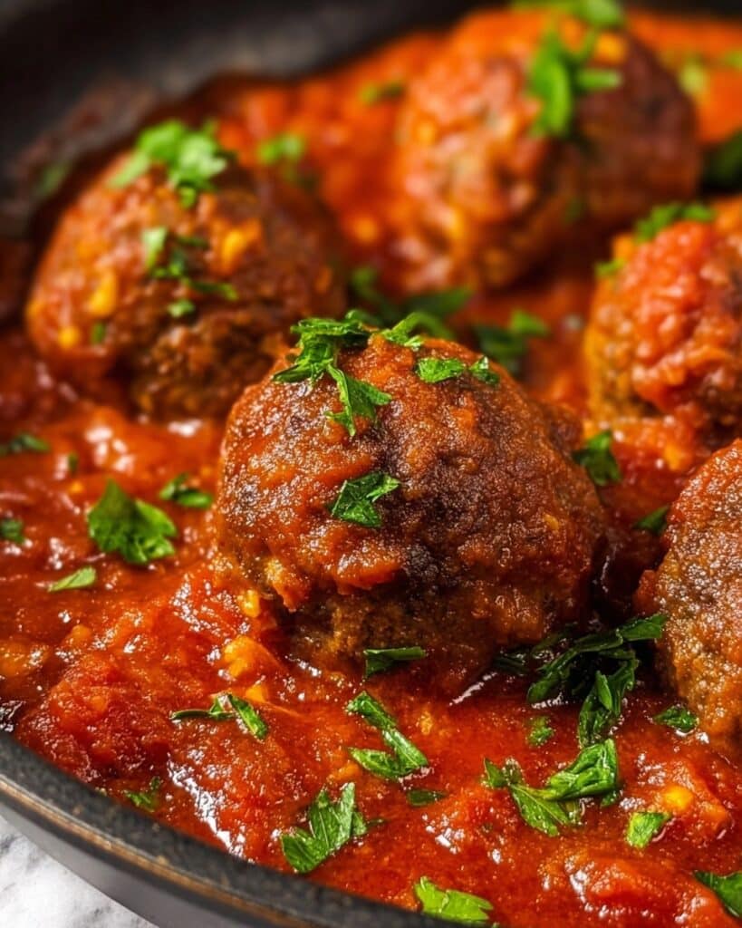 Spanish Meatballs in Tomato Sauce Recipe