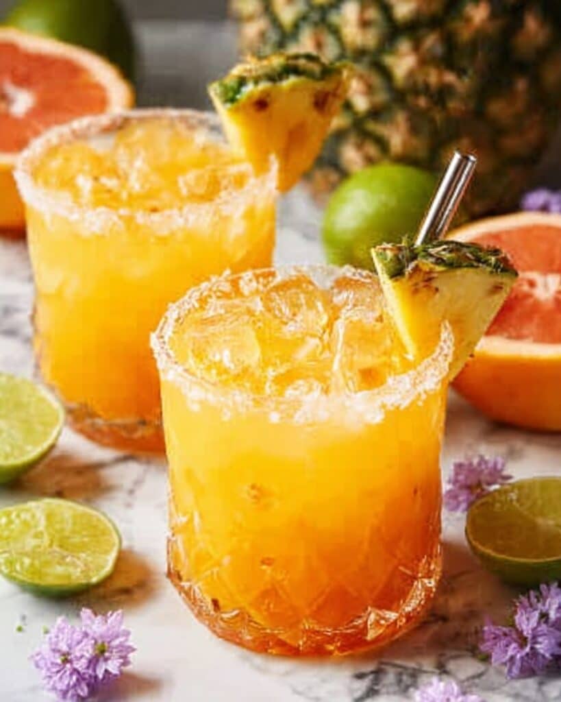 Pineapple Mango Rum Punch Recipe