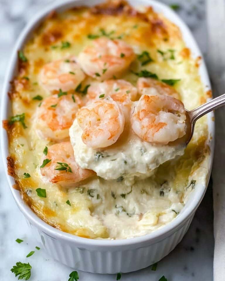 Baked Shrimp Scampi Pasta Recipe