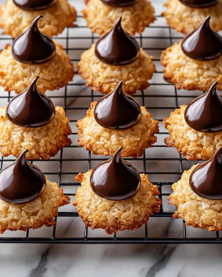 Coconut Blossom Cookies with Hershey Kisses Recipe
