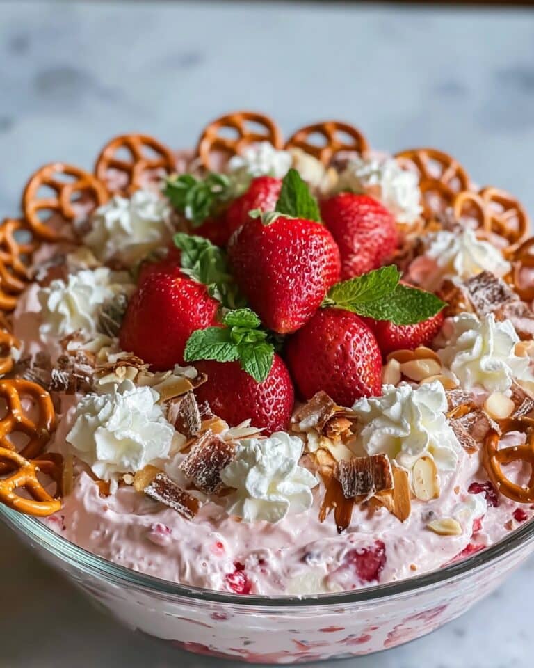 Strawberry Pretzel Salad Recipe