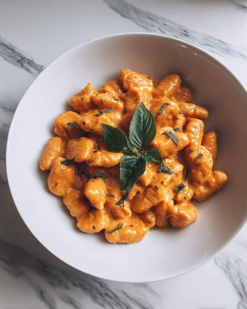Double Pumpkin Gnocchi with Cozy Fall Pumpkin Sauce Recipe