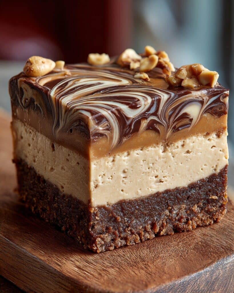 Cacao and Peanut Swirl Cake Recipe