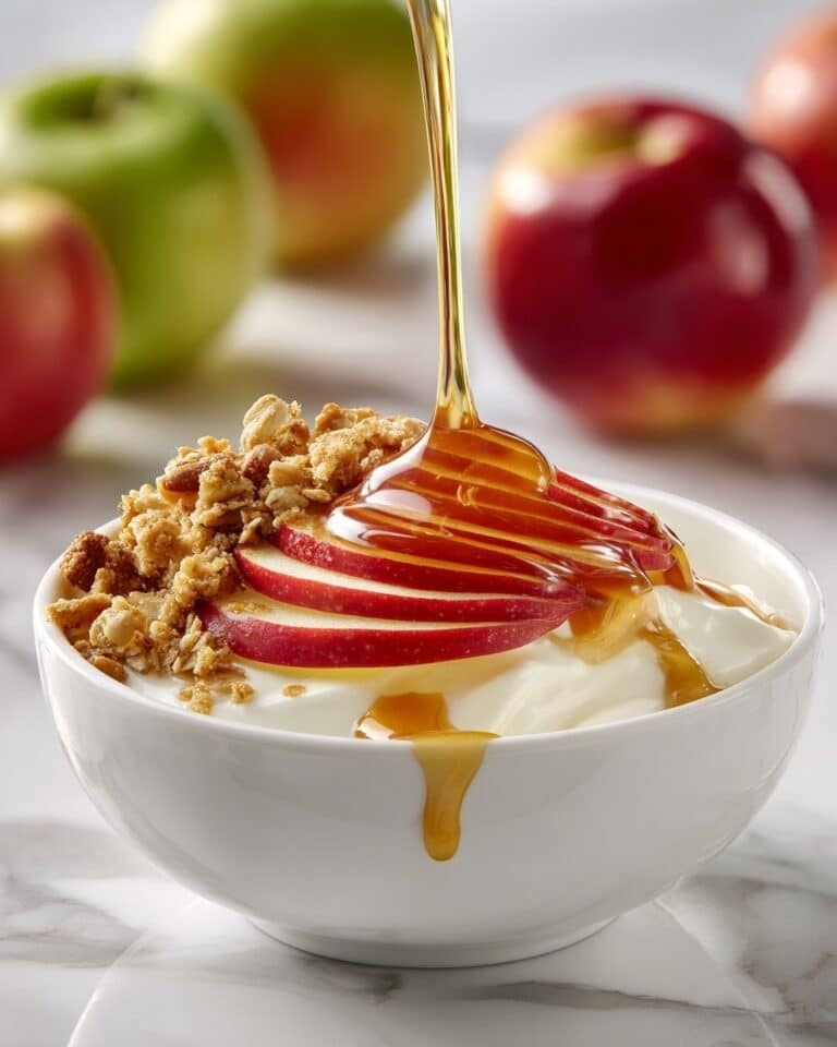Cream Cheese Caramel Apple Dip with Toffee Bits Recipe