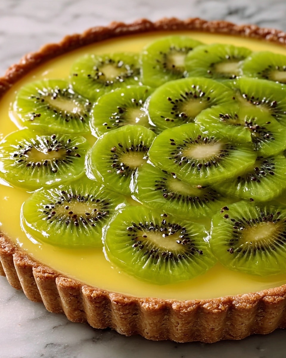 Key Lime Kiwi Tart Recipe - Recipe Image