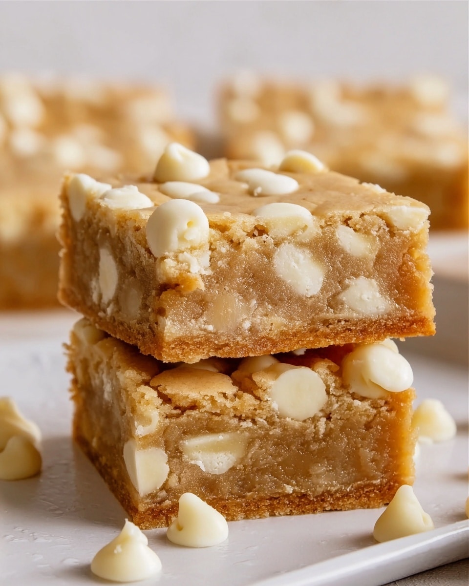 Classic Blondies Recipe - Recipe Image