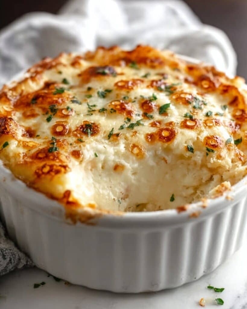 Creamy Baked Potato Soup with Crispy Bacon and Cheddar Recipe