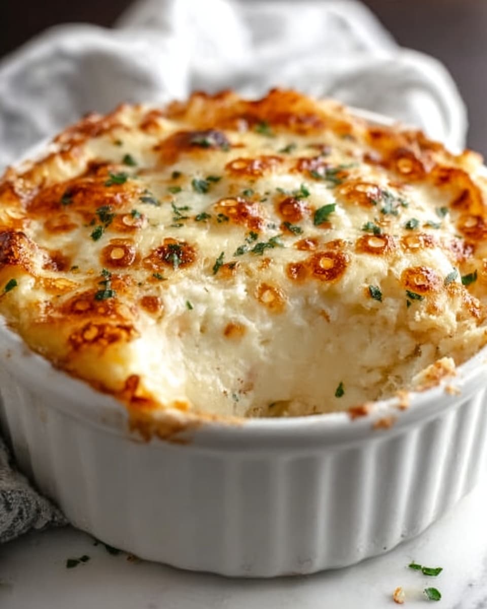 Creamy Baked Potato Soup with Crispy Bacon and Cheddar Recipe - Recipe Image