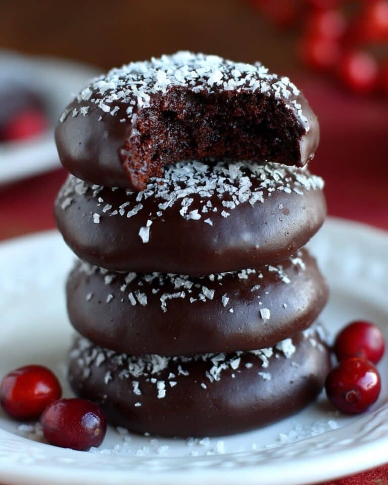 Double Chocolate Snowball Cookies Recipe